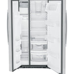 GE 23.0 Cu. Ft. Side-By-Side Refrigerator - Stainless Steel - Pearl Silver - Refrigerators - Additional View 2