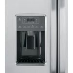 GE 23.0 Cu. Ft. Side-By-Side Refrigerator - Stainless Steel - Pearl Silver - Refrigerators - Additional View 6