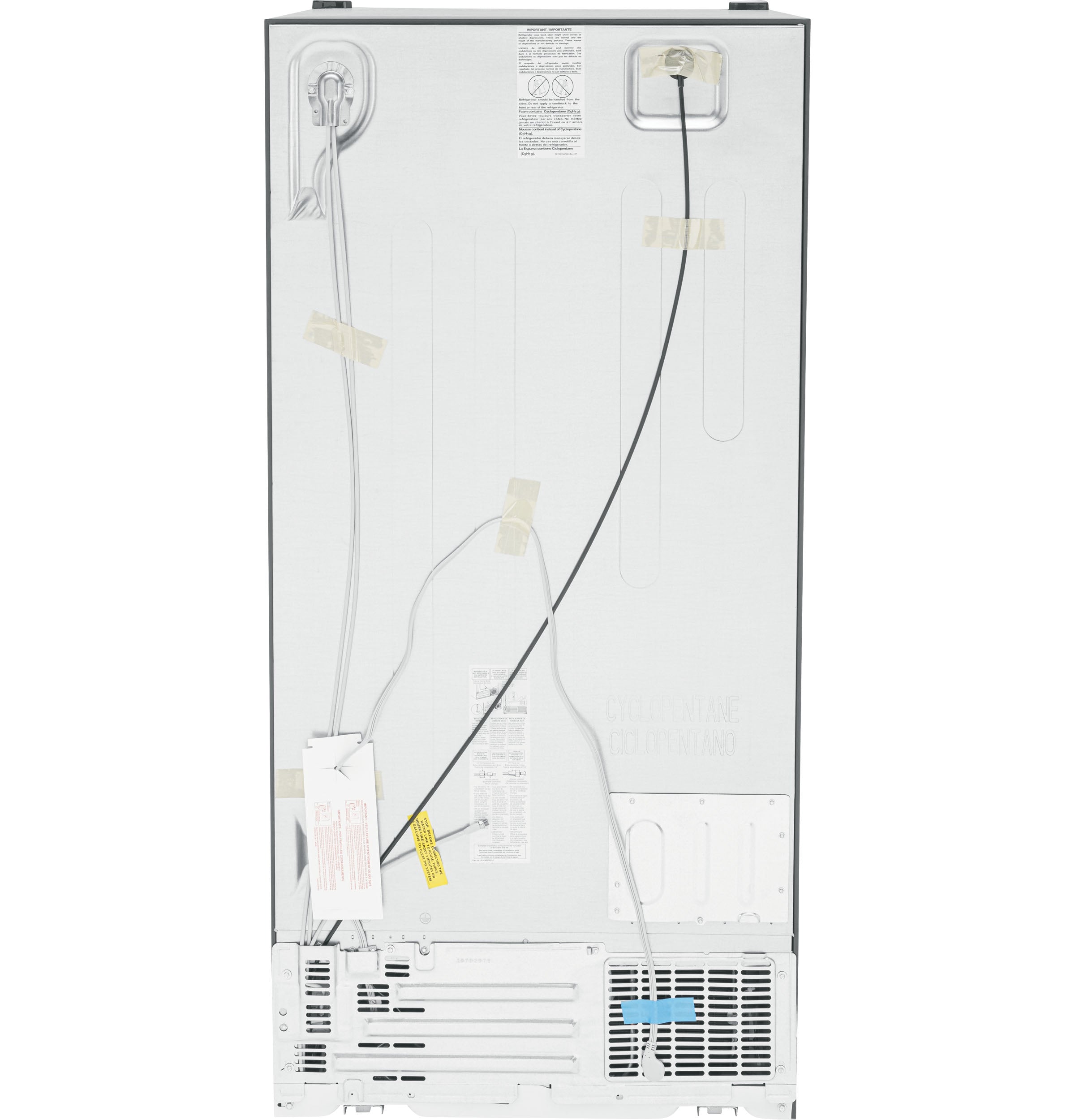 GE 23.0 Cu. Ft. Side-By-Side Refrigerator - Stainless Steel - Pearl Silver - Refrigerators - Additional View 7