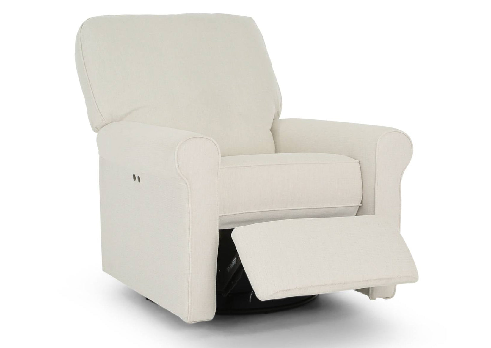 ILLUSION CHALK POWER SWIVEL RECLINER - Additional View 1