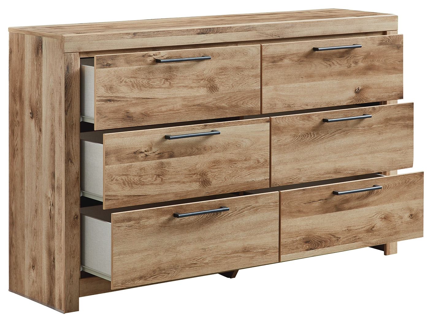 Ashley Furniture - Hyanna Dresser - Brown - Beige Wood - Dresser & Mirror - Additional View 2