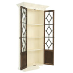 Zayden Cabinet - White/Tobacco - Additional View 2