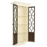 Zayden Cabinet - White/Tobacco - Additional View 2