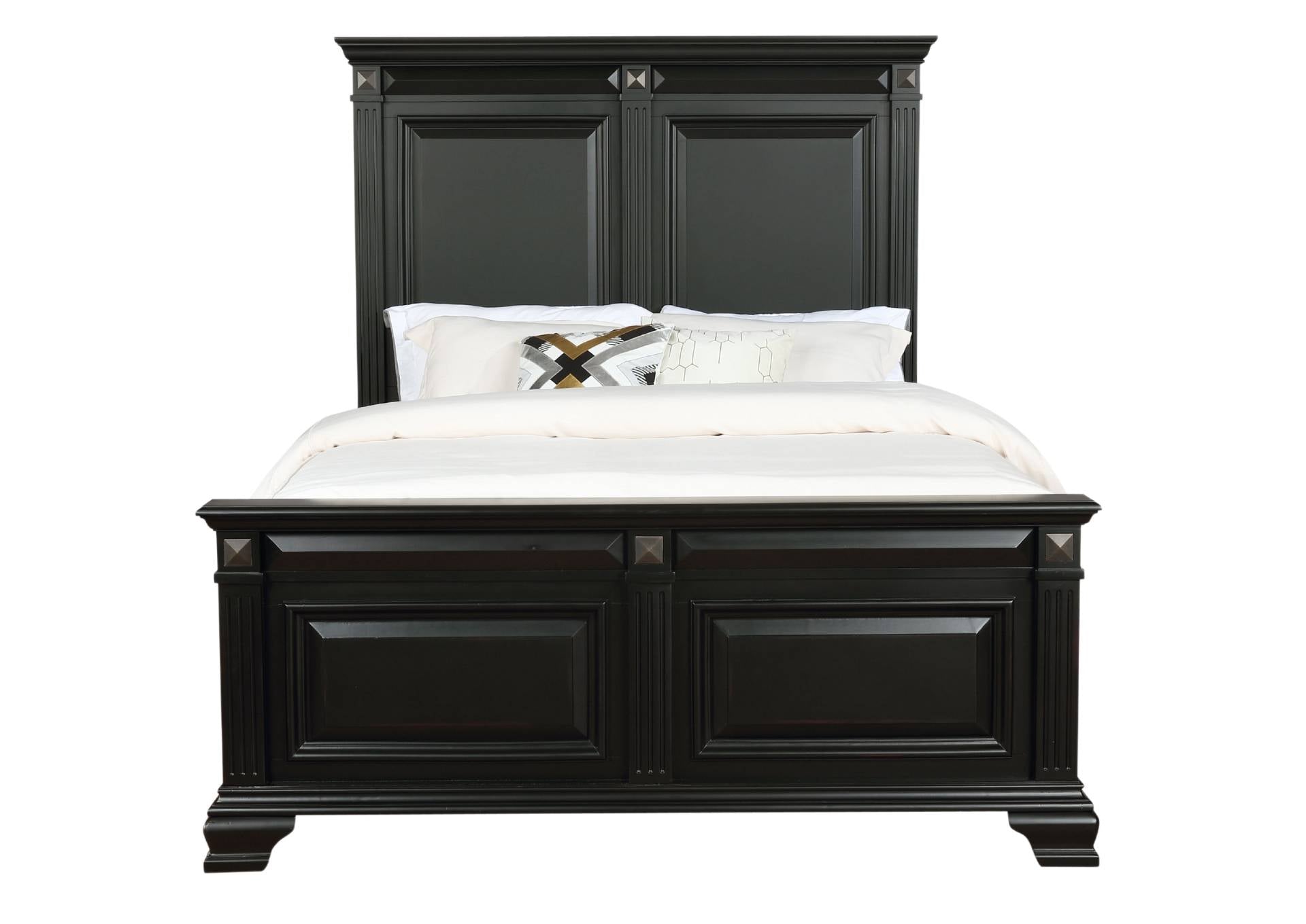 Halifax Queen Bed - Black