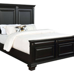 Halifax Queen Bed - Black - Additional View 1