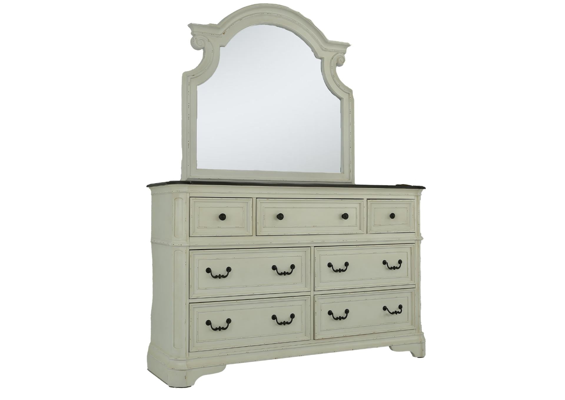 Haven White Dresser And Mirror - Additional View 1