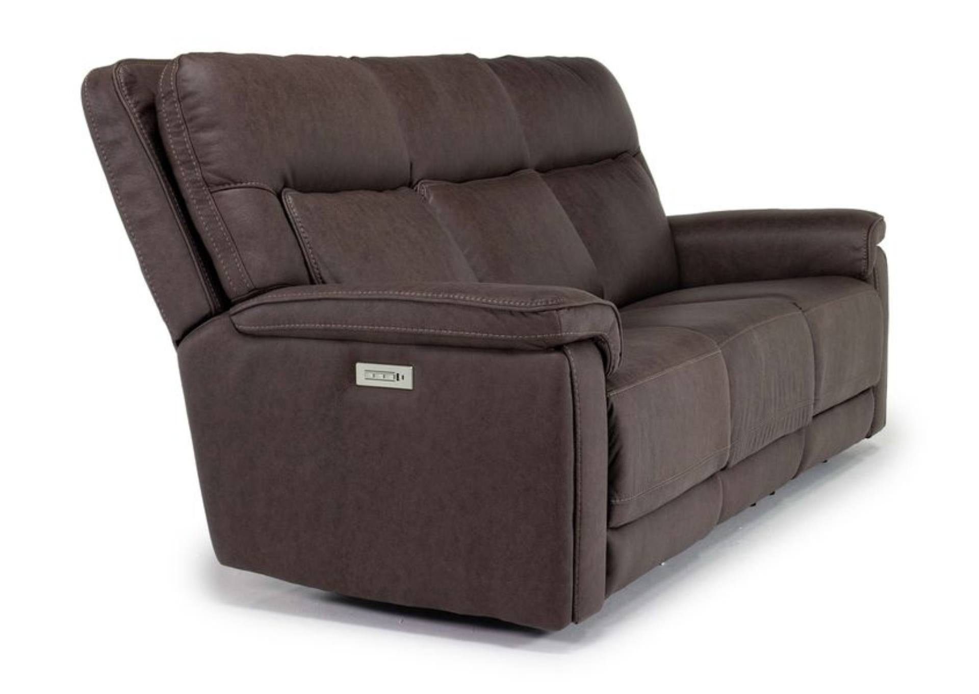 Cannes 3P Power Sofa - Bark - Additional View 1