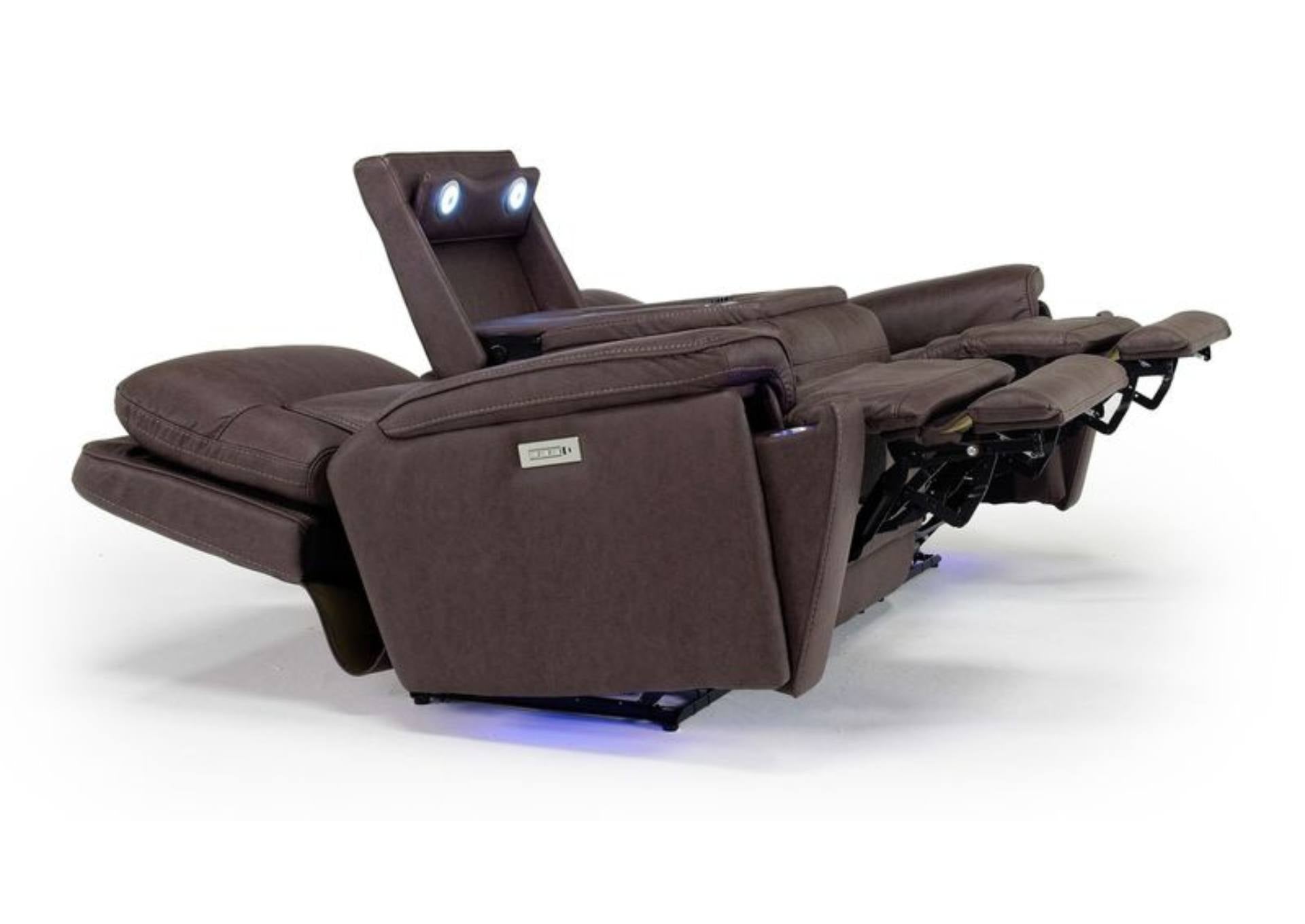Cannes 3P Power Sofa - Bark - Additional View 3