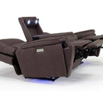 Cannes 3P Power Sofa - Bark - Additional View 3
