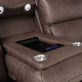 Cannes 3P Power Sofa - Bark - Additional View 4