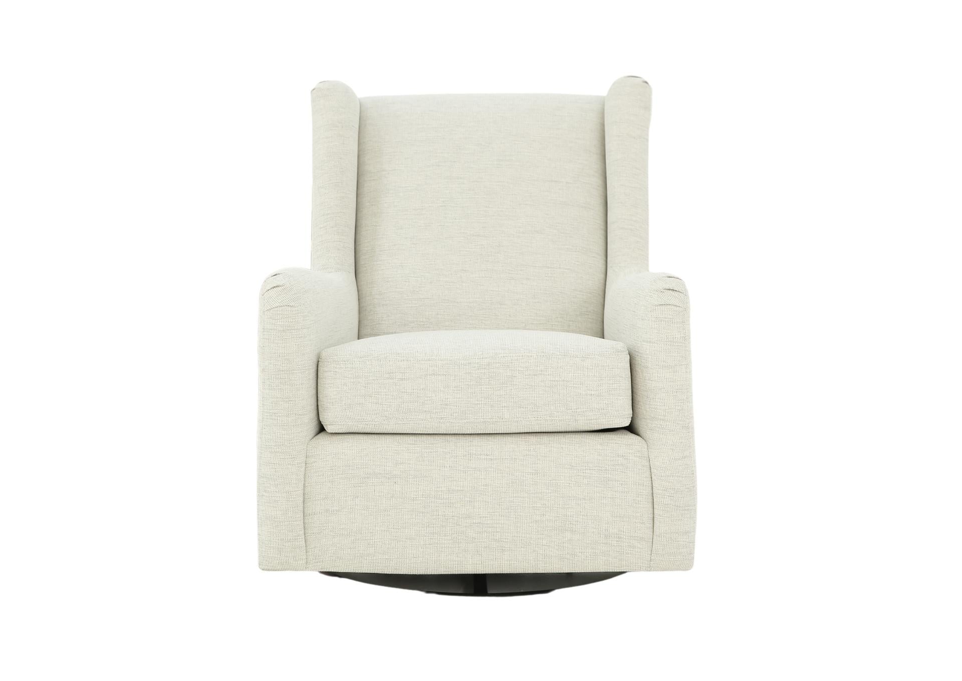 BRIANNA CANVAS SWIVEL GLIDER
