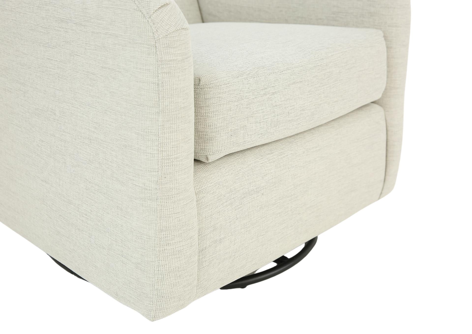 BRIANNA CANVAS SWIVEL GLIDER - Additional View 2