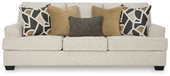Ashley Furniture - Heartcort Sofa - Quartz - Beige Fabric - Sofas - Additional View 1
