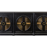 EVERTON BLACK/PECAN CONSOLE