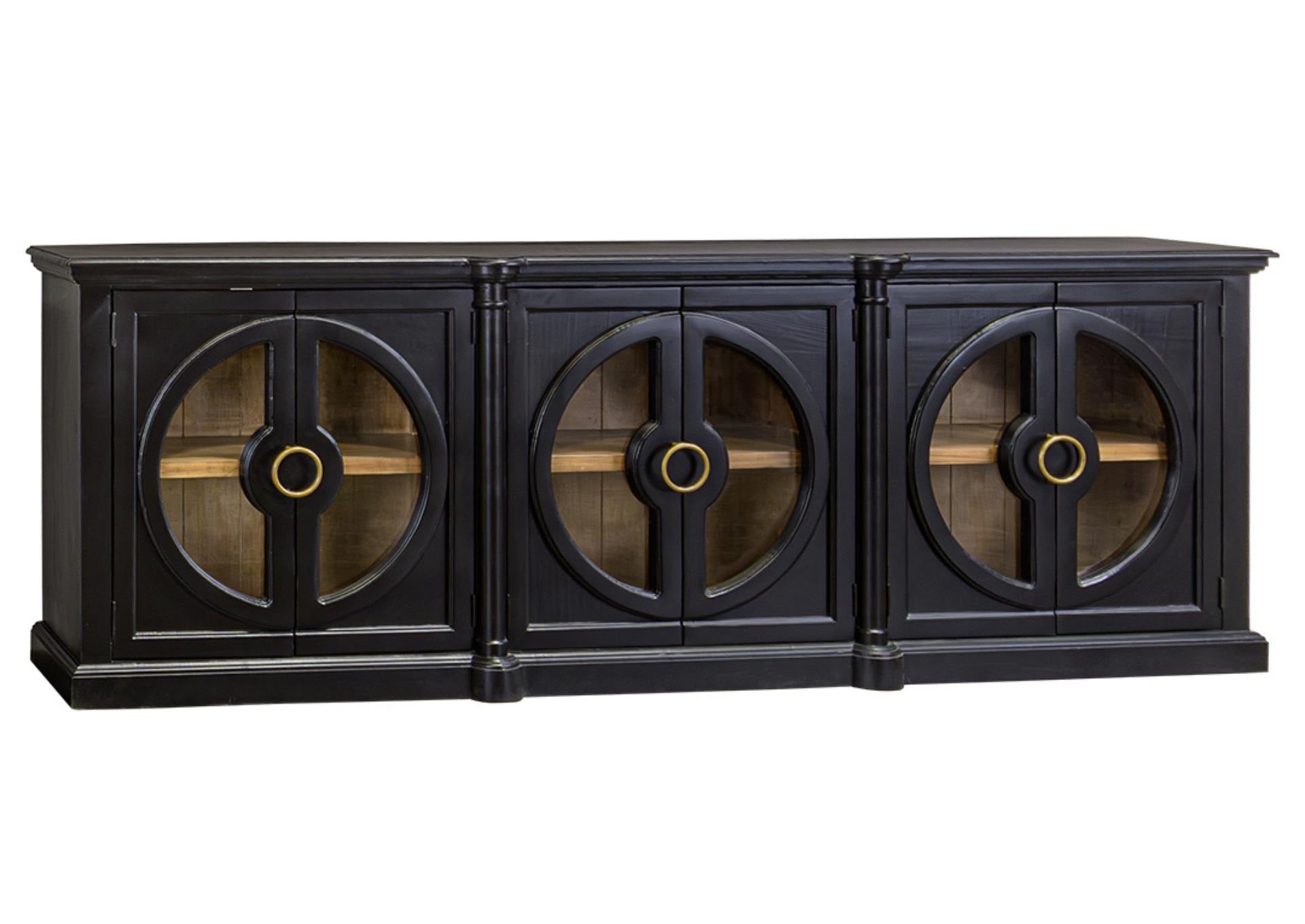 EVERTON BLACK/PECAN CONSOLE - Additional View 1