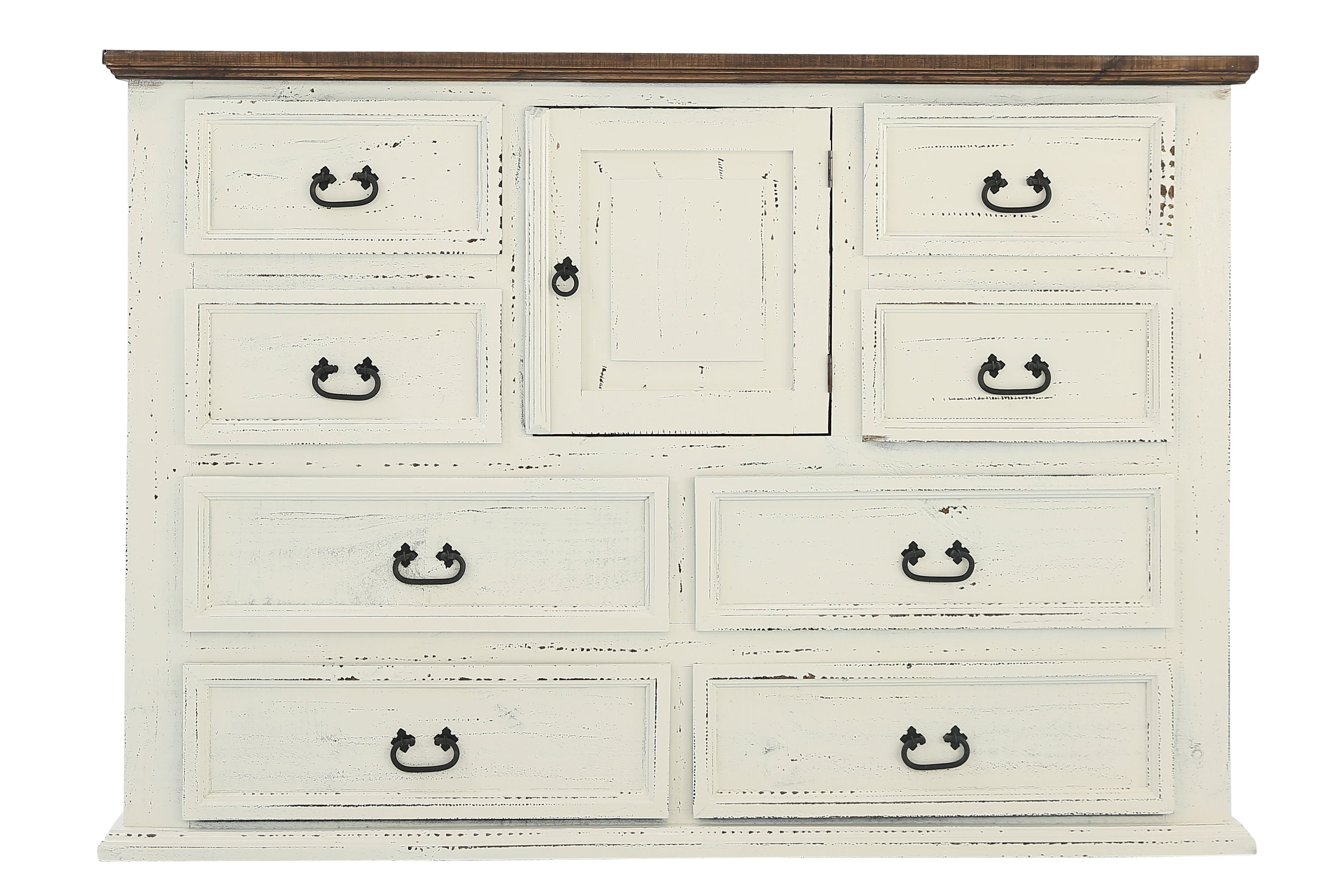 Mansion Aged Dresser - White