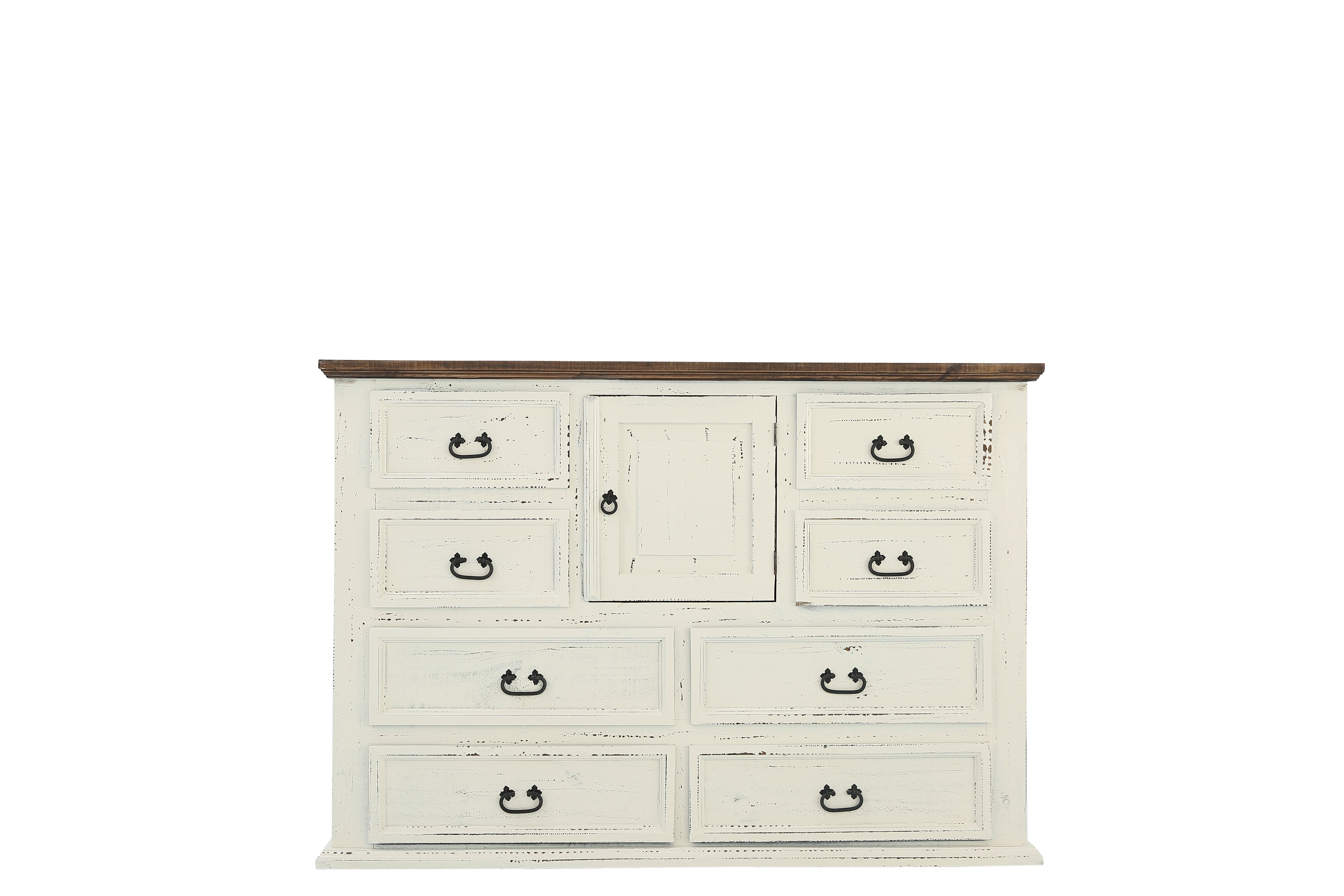 Mansion Aged Dresser - White