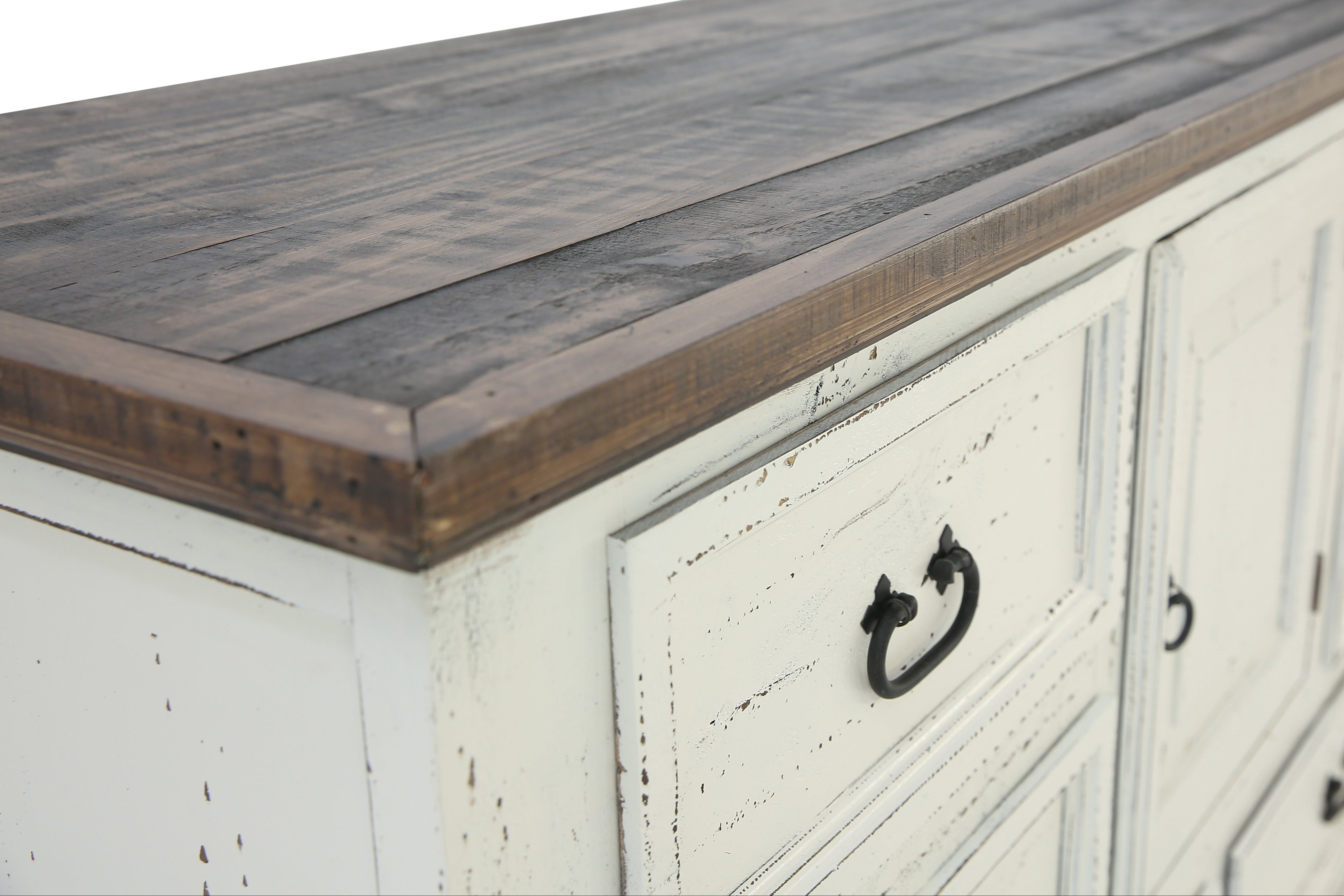 Mansion Aged Dresser - White - Additional View 2