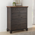 Steve Silver Furniture - BEAR CREEK BROWN CHEST - Dark Brown Wood - Chests - Additional View 2