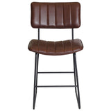 Steve Silver Furniture - Tribeca 24" Counter Chair - Dark Brown Wood - Stools