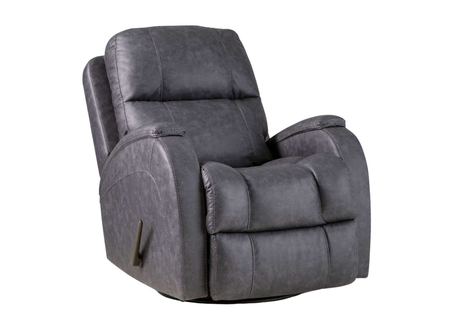 Zena Swivel Glider Recliner - Graphite