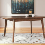 Ashley Furniture - Lyncott Butterfly Dining Table - Dark Brown Wood - Tables - Additional View 1