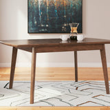 Ashley Furniture - Lyncott Butterfly Dining Table - Dark Brown Wood - Tables - Additional View 1