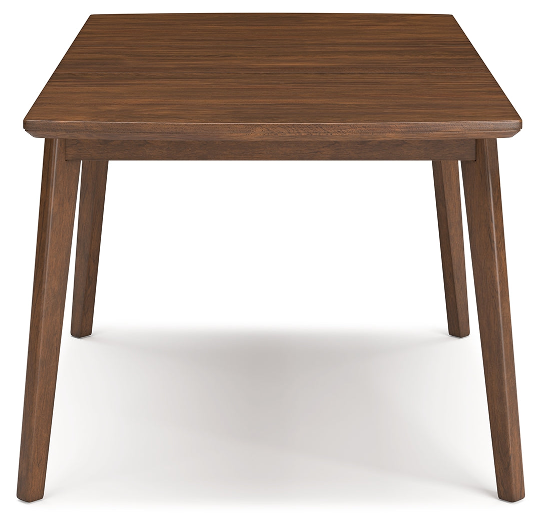 Ashley Furniture - Lyncott Butterfly Dining Table - Dark Brown Wood - Tables - Additional View 5