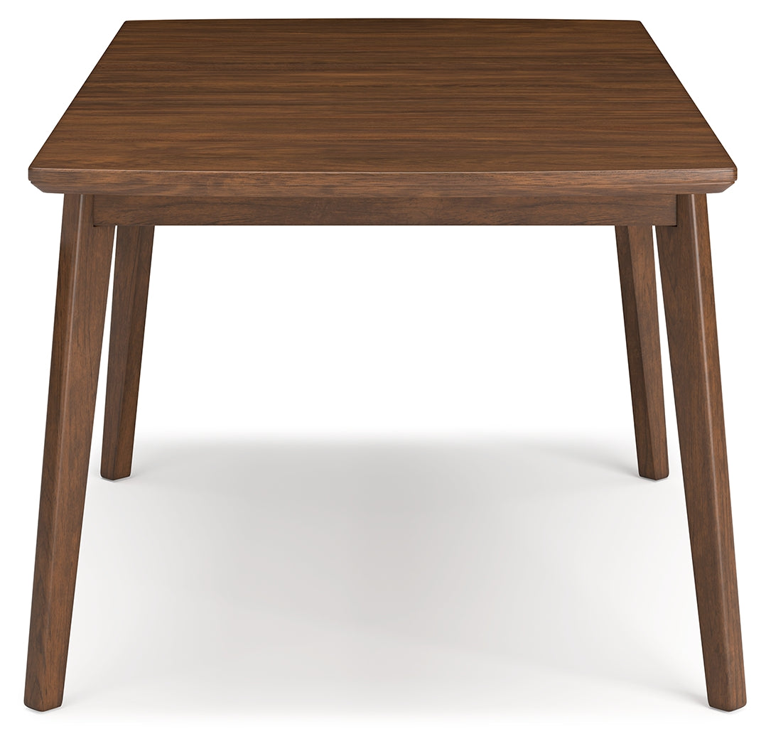 Ashley Furniture - Lyncott Butterfly Dining Table - Dark Brown Wood - Tables - Additional View 6