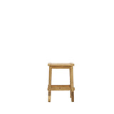 Lawman 24" Saddle Stool - Light Wax