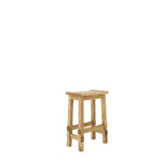 Lawman 24" Saddle Stool - Light Wax - Additional View 1