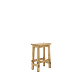 Lawman 24" Saddle Stool - Light Wax - Additional View 1