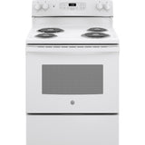 GE WHITE 5CU FREE-STANDING ELECTRIC RANGE - Ranges