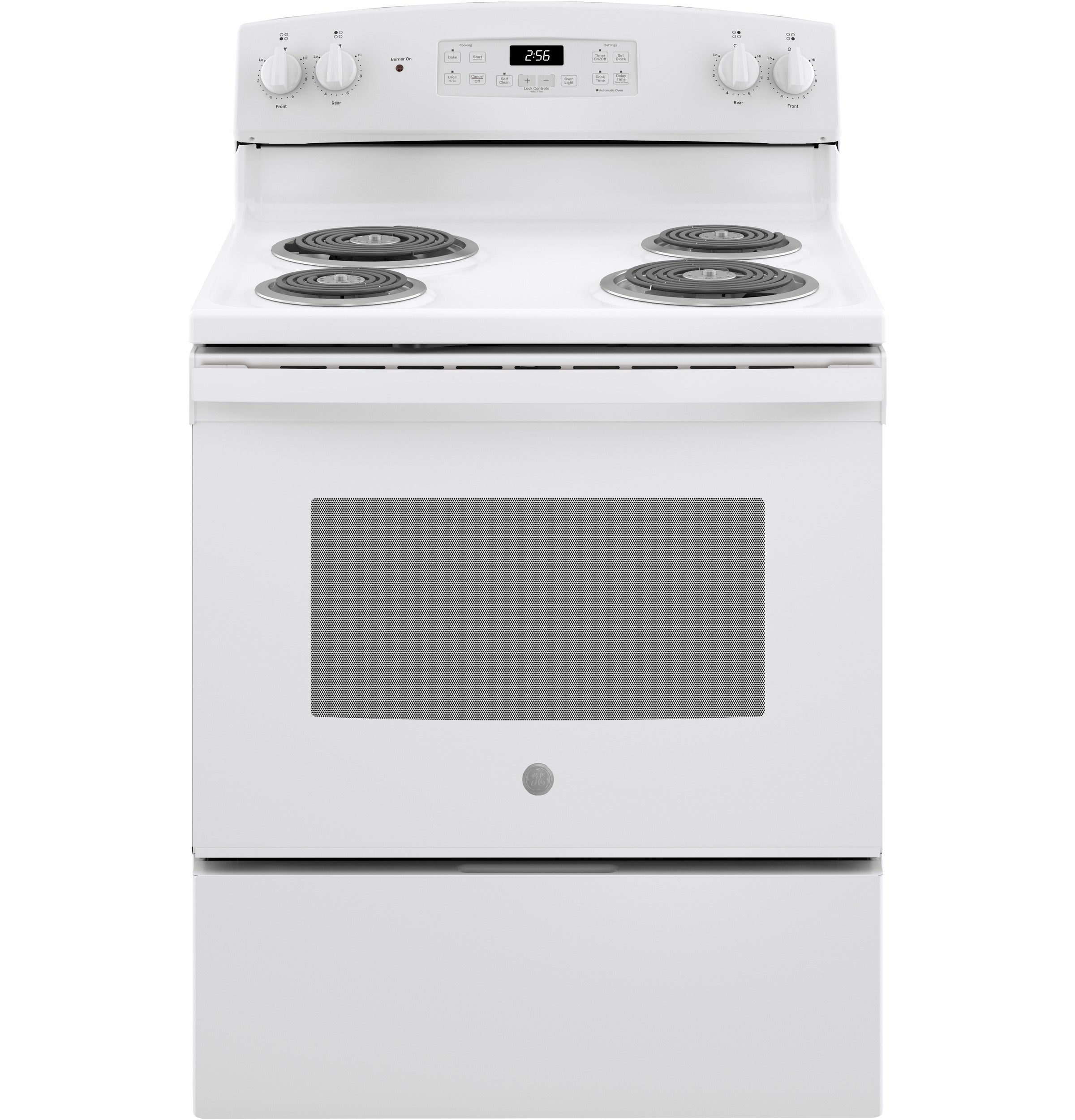 GE WHITE 5CU FREE-STANDING ELECTRIC RANGE - Ranges