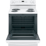 GE WHITE 5CU FREE-STANDING ELECTRIC RANGE - Ranges - Additional View 1