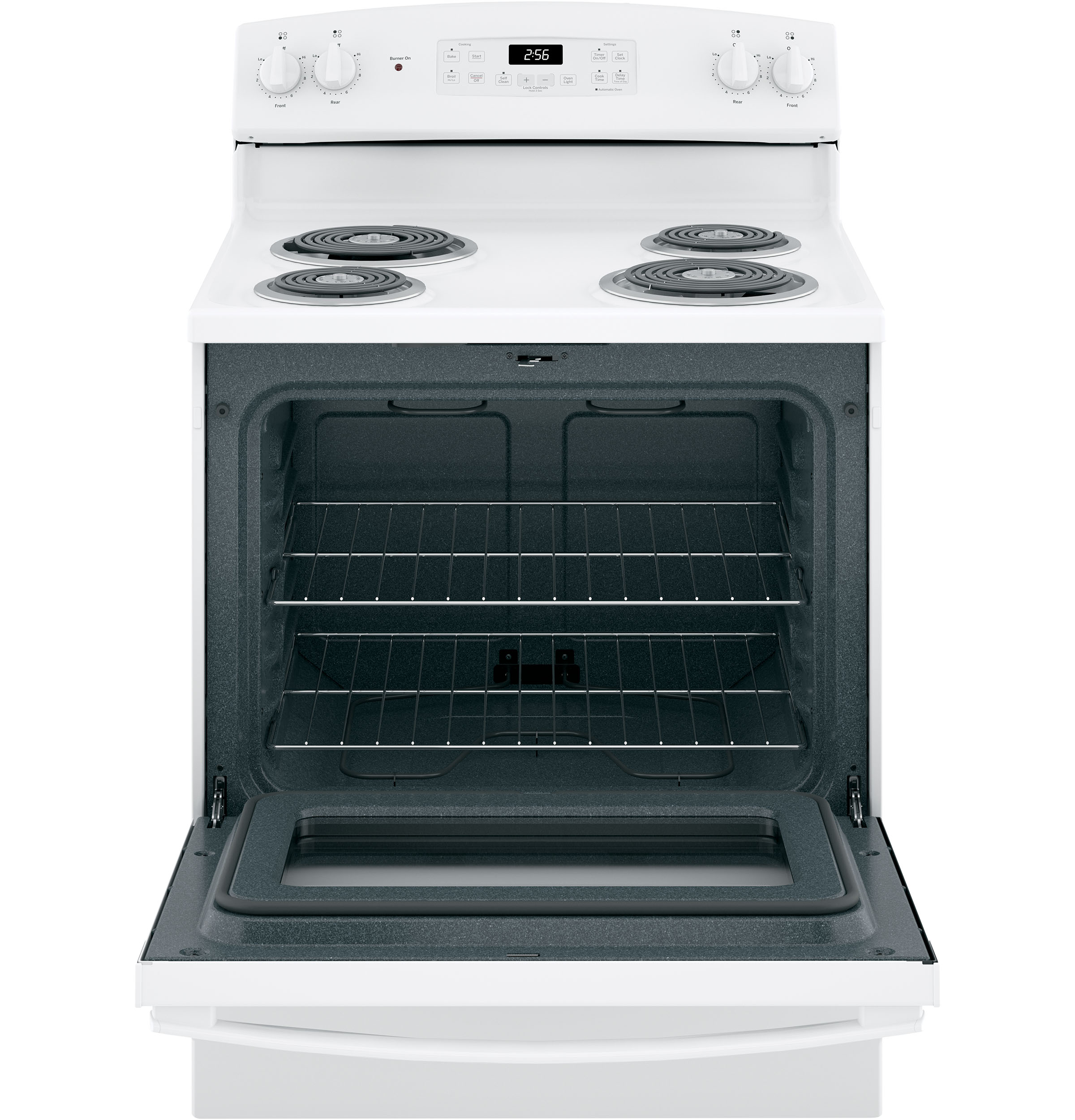 GE WHITE 5CU FREE-STANDING ELECTRIC RANGE - Ranges - Additional View 1