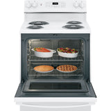 GE WHITE 5CU FREE-STANDING ELECTRIC RANGE - Ranges - Additional View 2