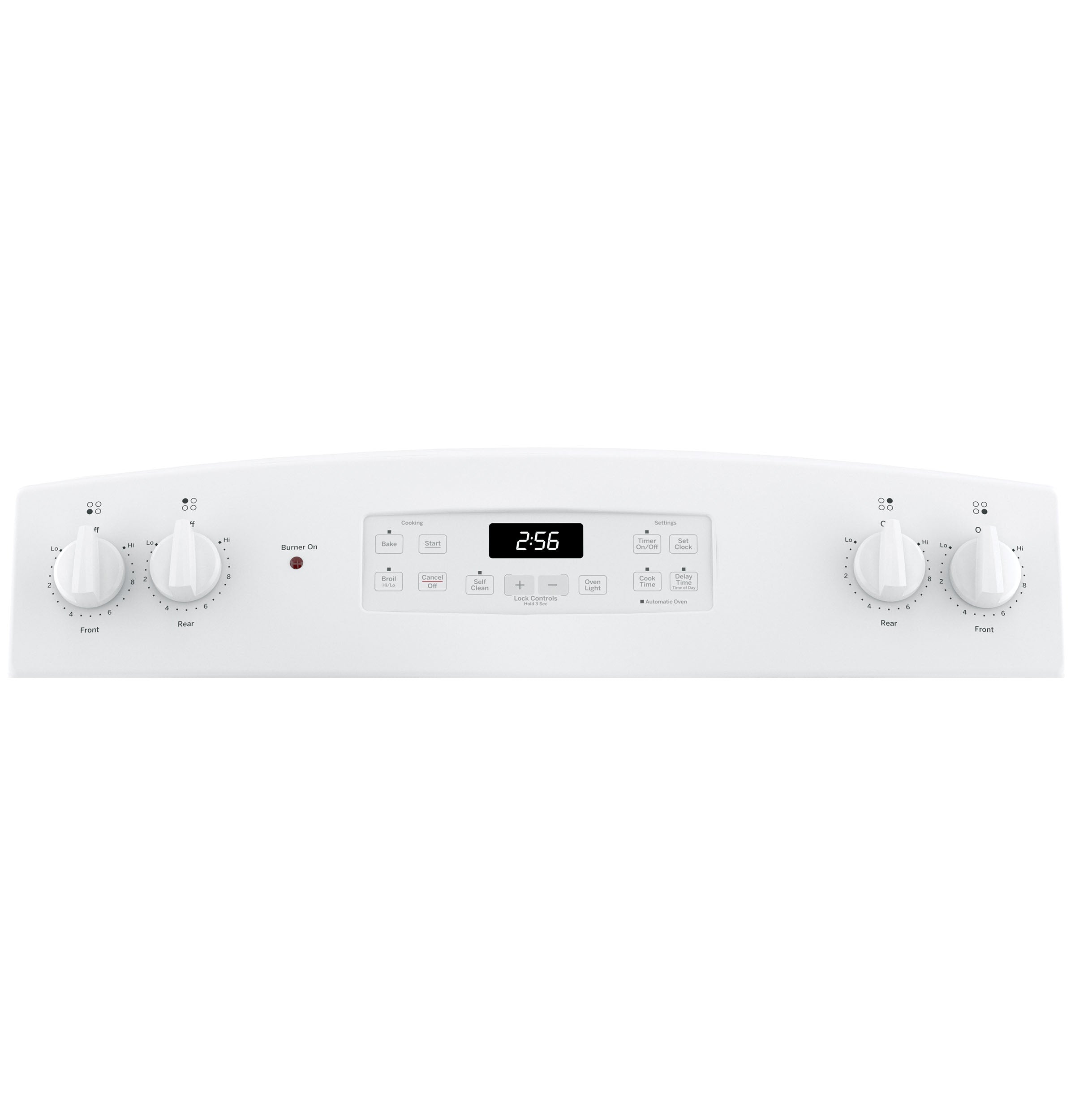 GE WHITE 5CU FREE-STANDING ELECTRIC RANGE - Ranges - Additional View 3
