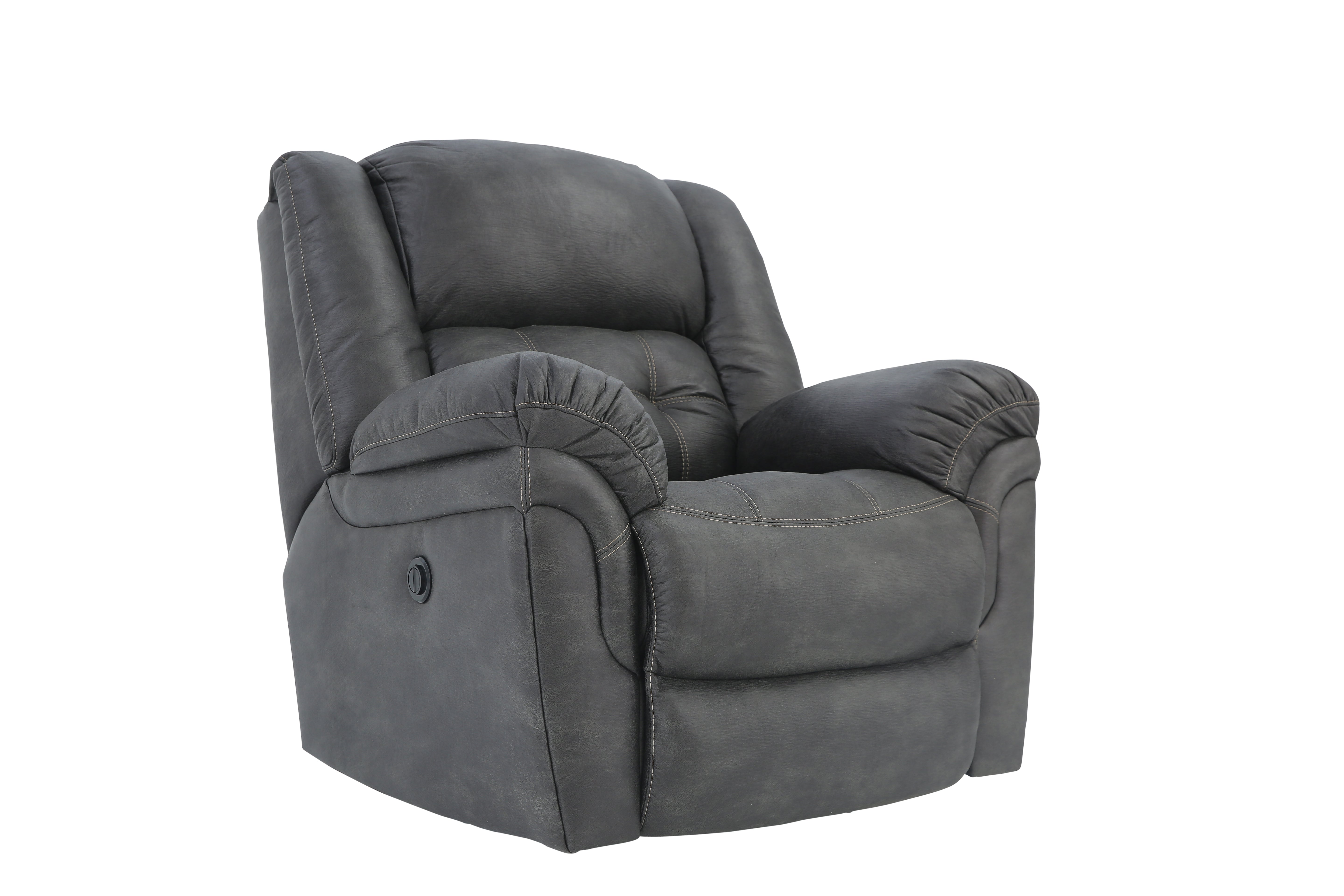 Haygen Power Recliner - Charcoal - Additional View 1