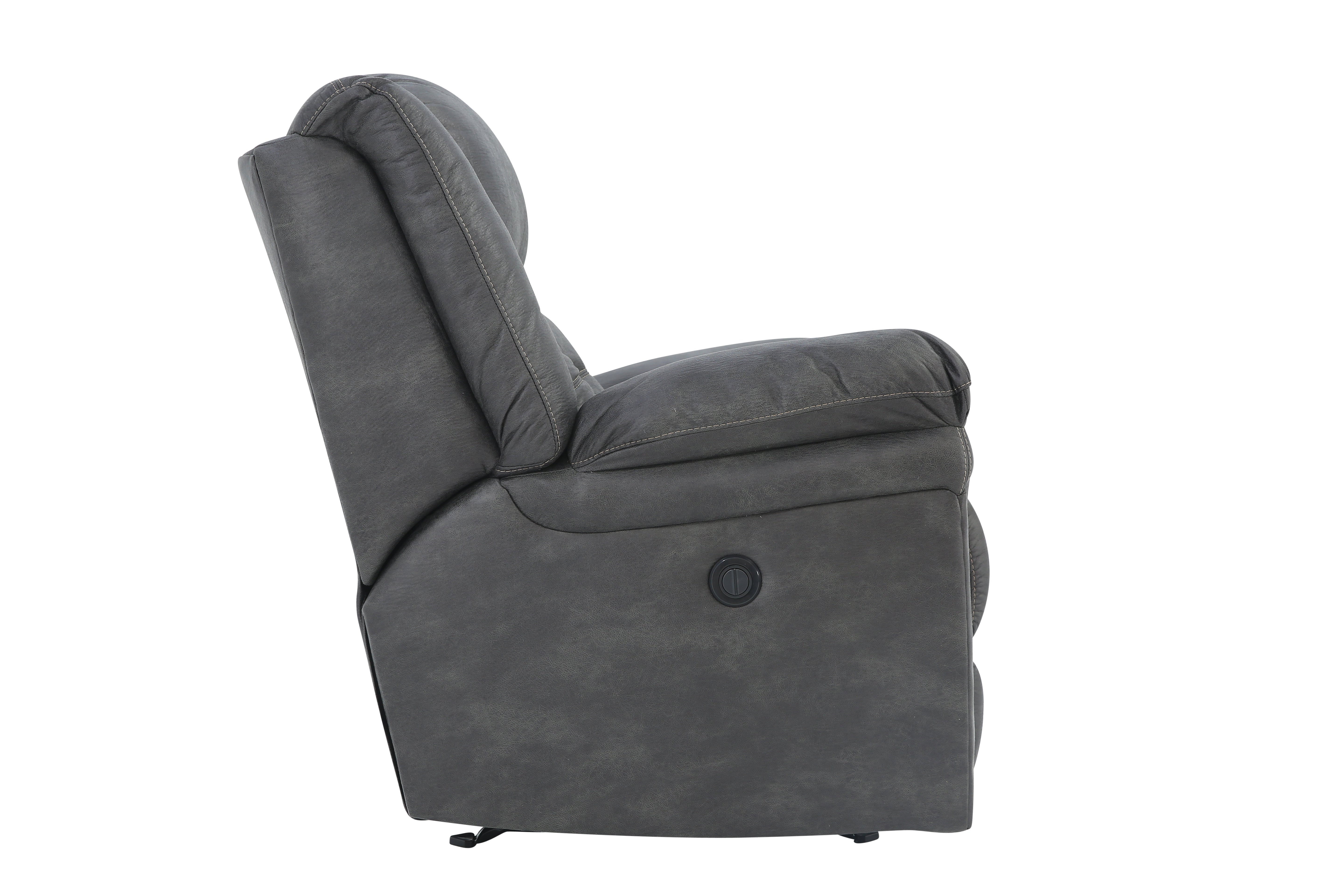 Haygen Power Recliner - Charcoal - Additional View 2