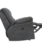 Haygen Power Recliner - Charcoal - Additional View 3