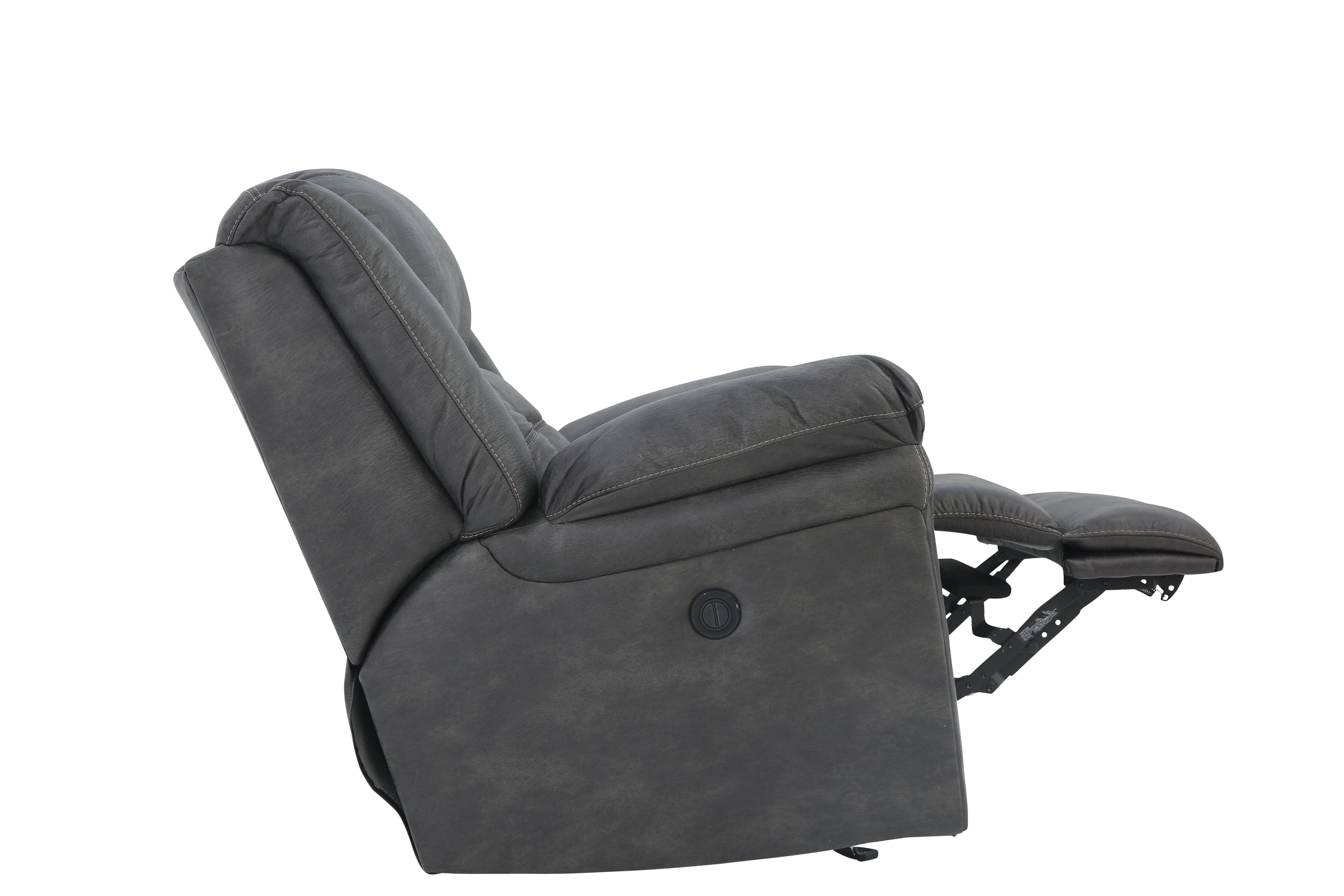 Haygen Power Recliner - Charcoal - Additional View 3