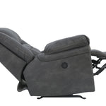 Haygen Power Recliner - Charcoal - Additional View 4