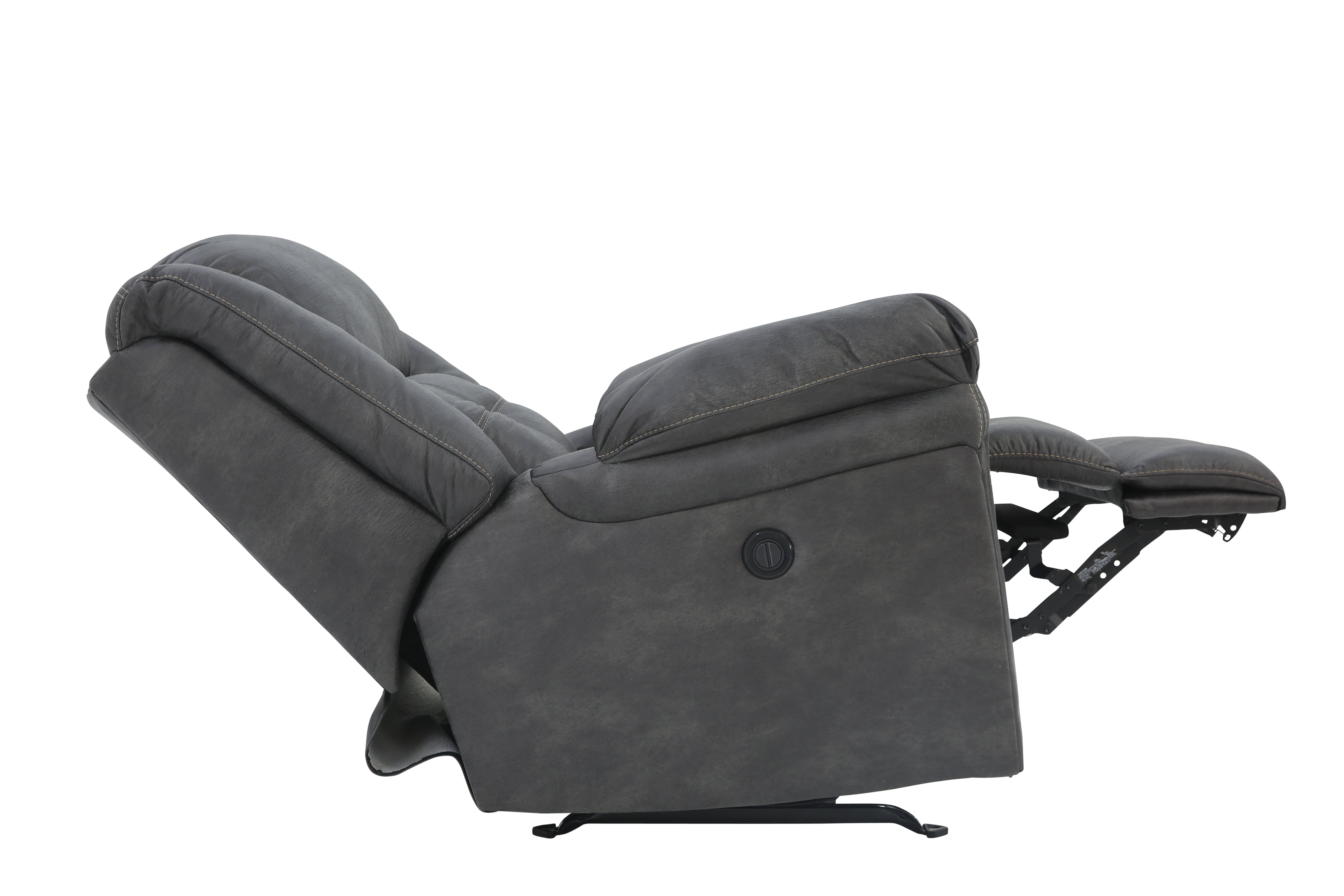 Haygen Power Recliner - Charcoal - Additional View 4