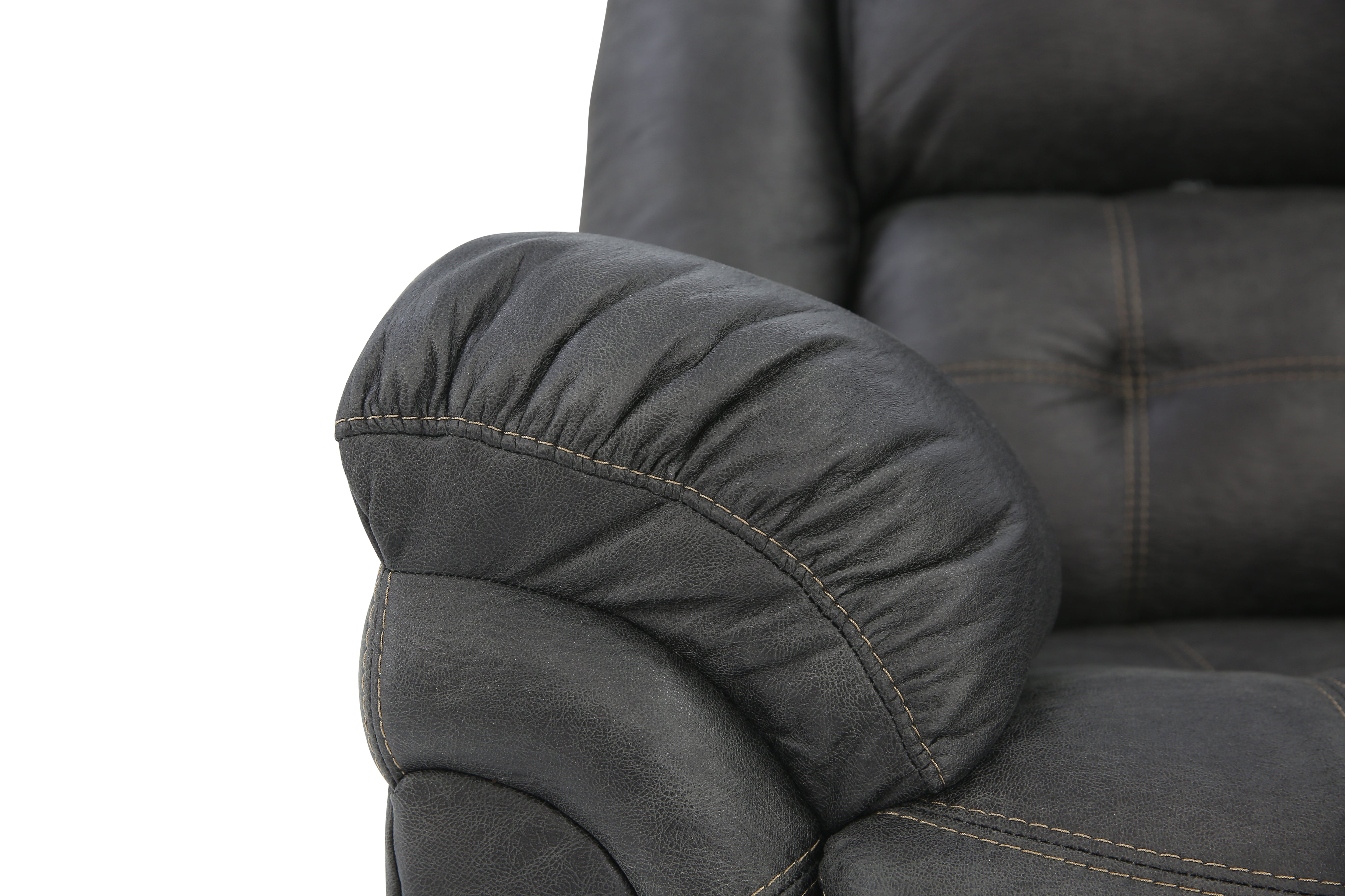 Haygen Power Recliner - Charcoal - Additional View 5