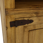 Lawman 72" Media Console - Light Wax - Additional View 3