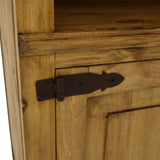 Lawman 72" Media Console - Light Wax - Additional View 3