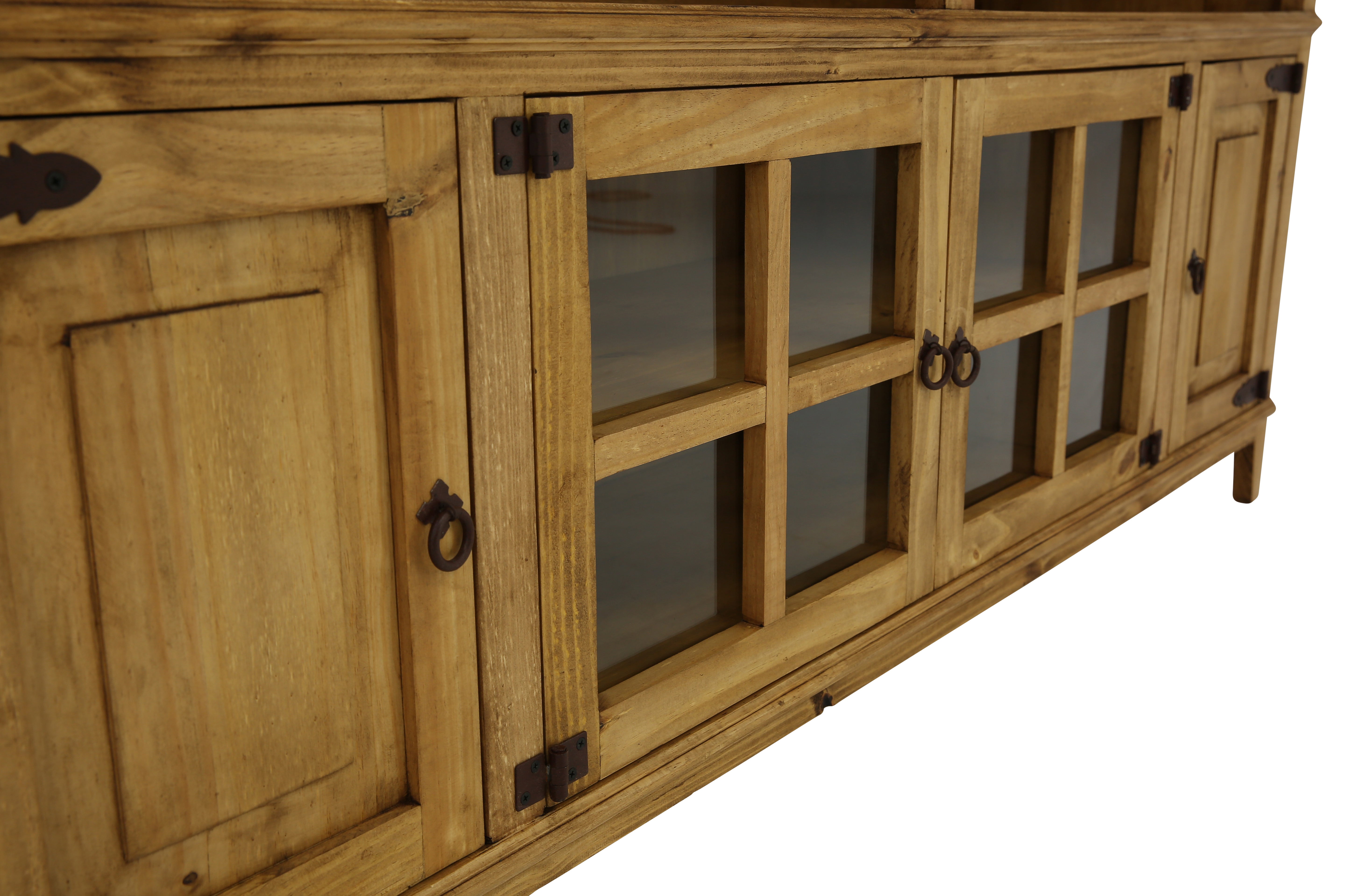 Lawman 72" Media Console - Light Wax - Additional View 4