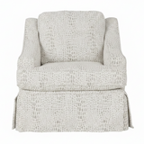 Ayla Ivory Swivel Glider