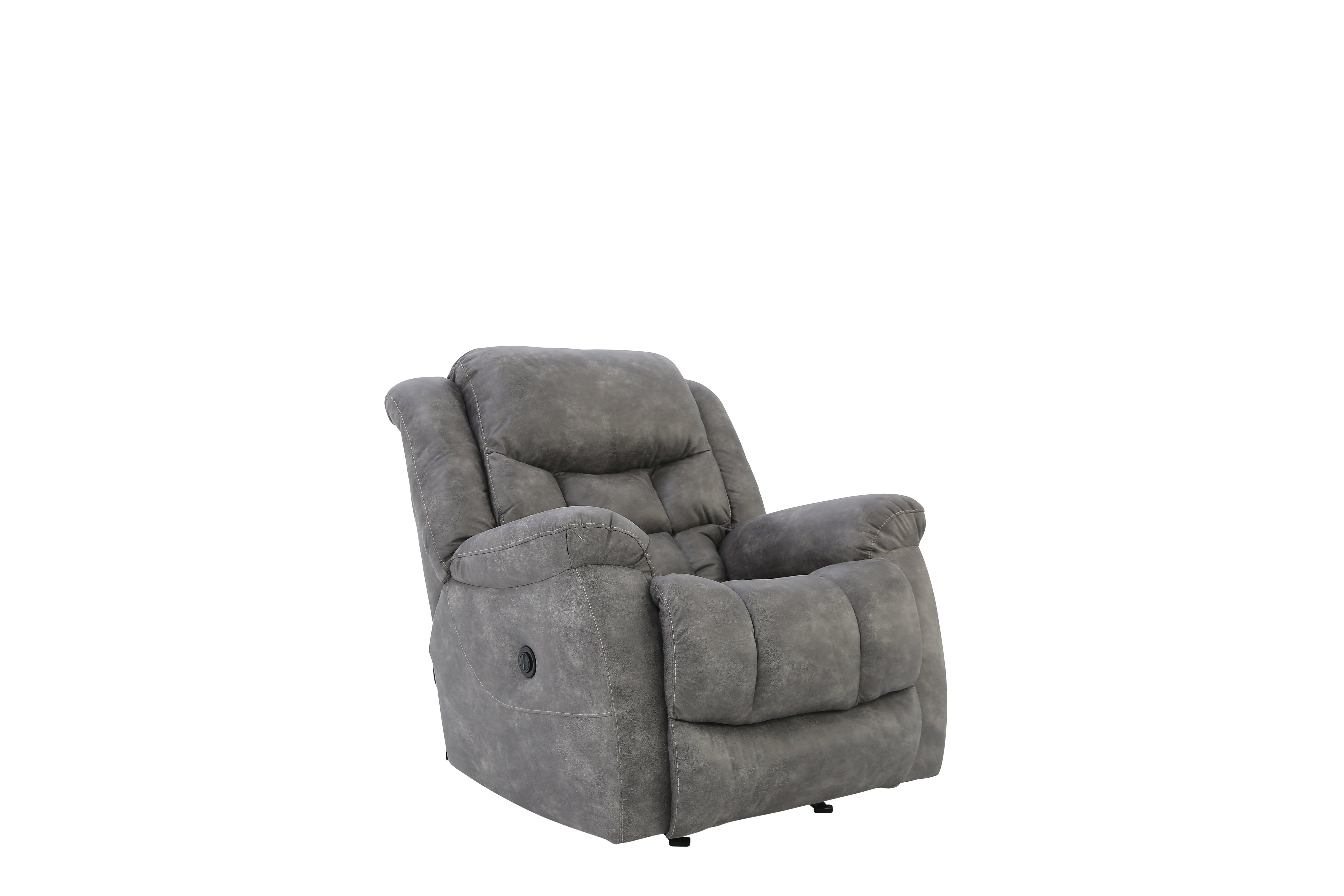 Tatum Power Recliner - Pewter - Additional View 1